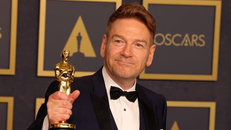 Kenneth Branagh winner of the Writing (Original Screenplay) award for 'Belfast' poses in the press room at the 94th Annual Academy Awards at Hollywood and Highland on March 27, 2022 in Hollywood, California. (Photo: David Livingston/Getty Images