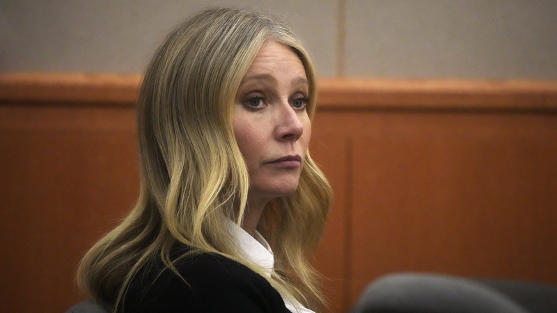 Gwyneth Paltrow said she felt "very sorry" for Mr Sanderson but reiterated that she was not "at fault" for the crash