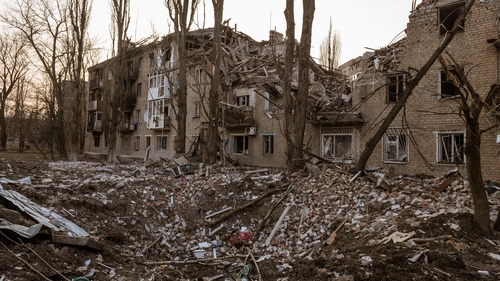 Avdiivka is a symbolic industrial hub where fighting has been fierce (file photo)
