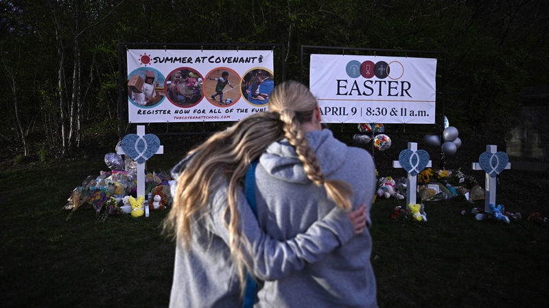 The ceremony will commemorate the three nine-year-old students and three adults killed in Monday's shooting