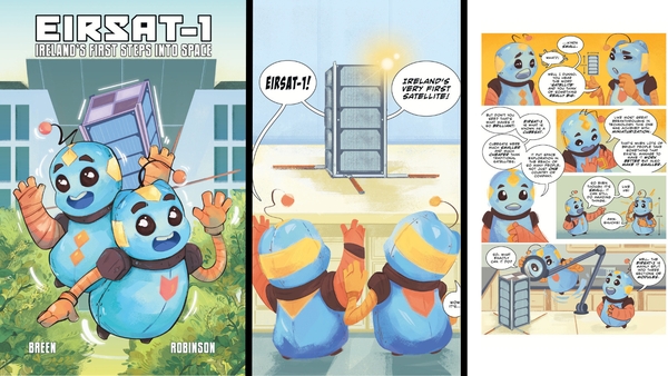 EIRSAT-1: Journey into space with this free comic book!