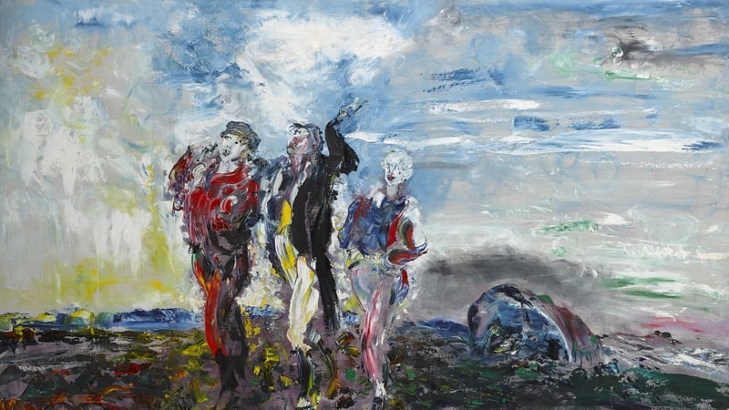 Shouting by Jack B Yeats