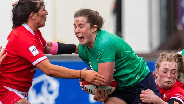 Enya Breen started in the centre against Wales
