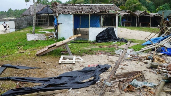 The campaign was led by Vanuatu where buildings were badly damaged by a cyclone in April 2020