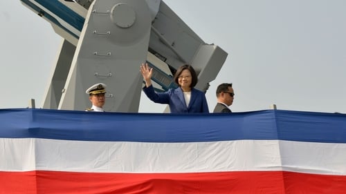 Taiwanese President Tsai Ing-Wen is in the US this week