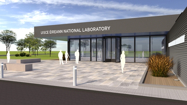At least 90 people are due to be employed in the new national laboratory, which is due to open in 2025 (Mock design image)