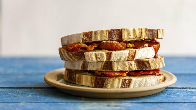 One low-bar recipe for a 'toast sandwich' kicks off with the advice: 'Put one slice of the bread in the toaster. Toast it.' (stock image)