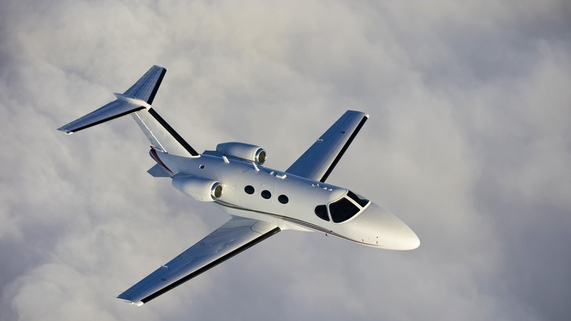 Greenpeace is calling for a ban on private jets, saying 39% of the 570,000 flights made across Europe last year were considered 'very short haul' (Stock image)