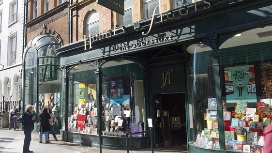 Hodges Figgis Bookshop, Dawson Street, Dublin