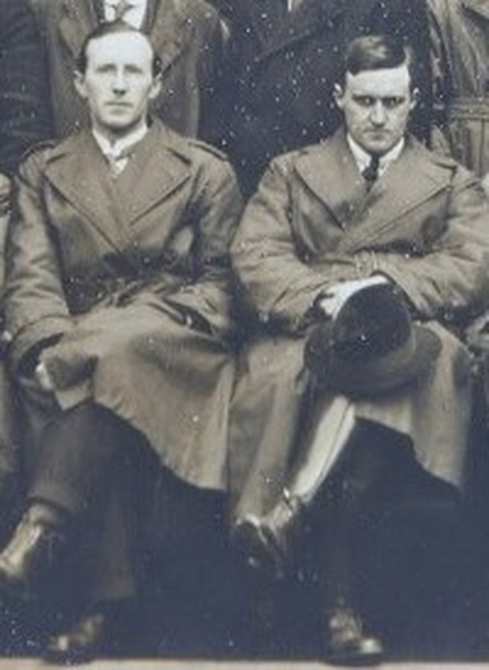 Liam Lynch with his Second-in-Command, Liam Deasy (Credit: Cork Public Museum, Cork)