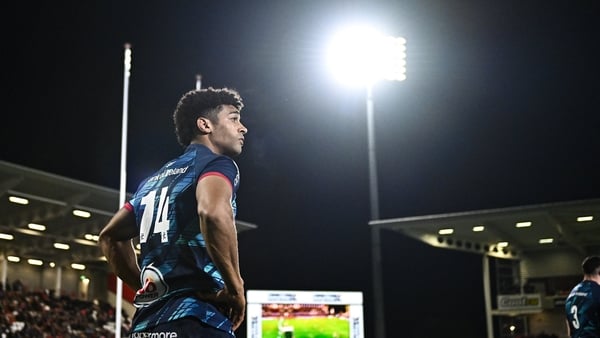 Robert Baloucoune marked his Ulster return with a try