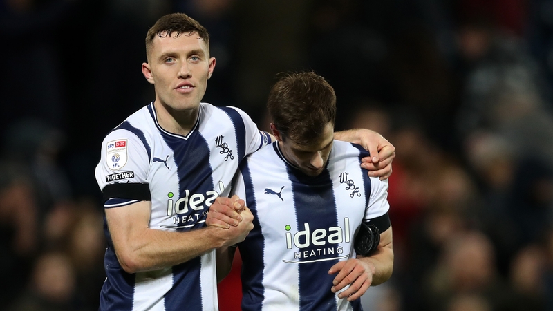 Dara O'Shea (L) and Jayson Molumby