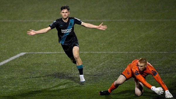 Johnny Kenny helped himself to the third goal