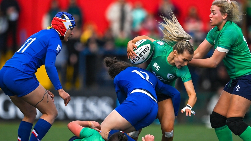 Ireland conceded nine tries in Cork