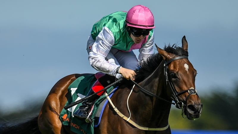 Zarinsk and Colin Keane up winning at Leopardstown in September