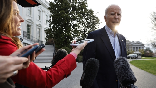 Joe Biden was continuing a strategy his White House has honed on Donald Trump over two years