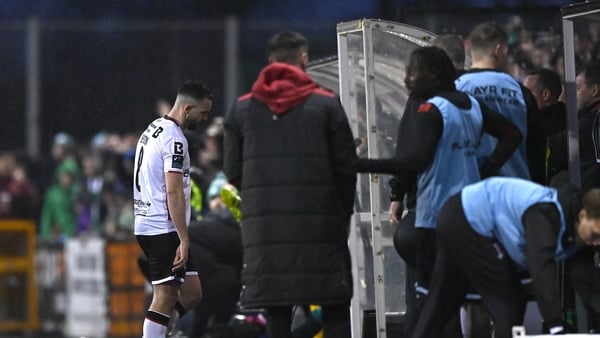 Robbie Benson was sent off for the first time in his career