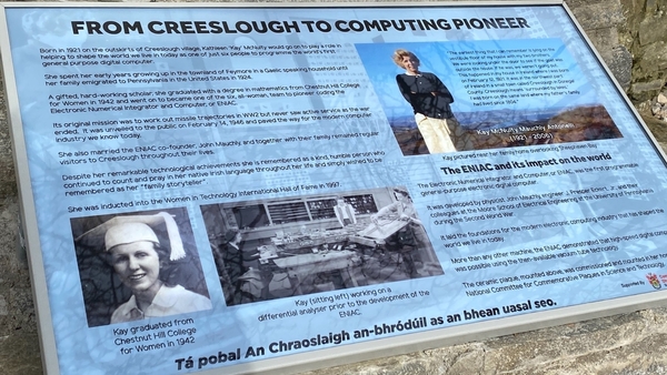 Donegal community honours pioneering programmer
