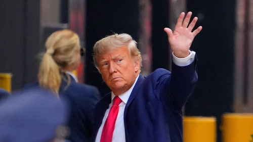 In the filing yesterday, Mr Trump's lawyers said a December trial date would deny them reasonable time to prepare