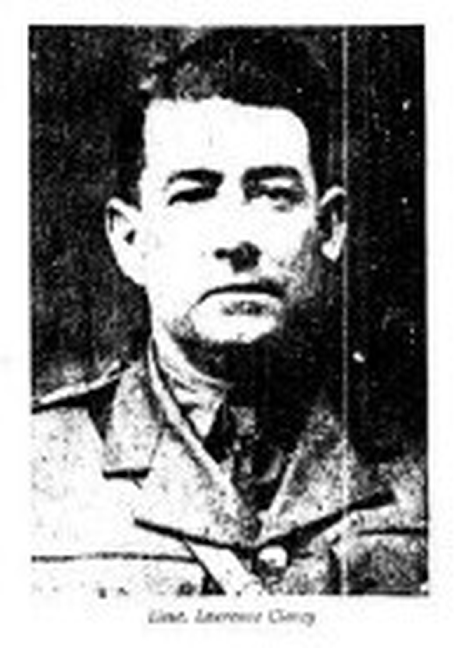 Lieutenant Laurence Clancy (Credit: The Clancy family)