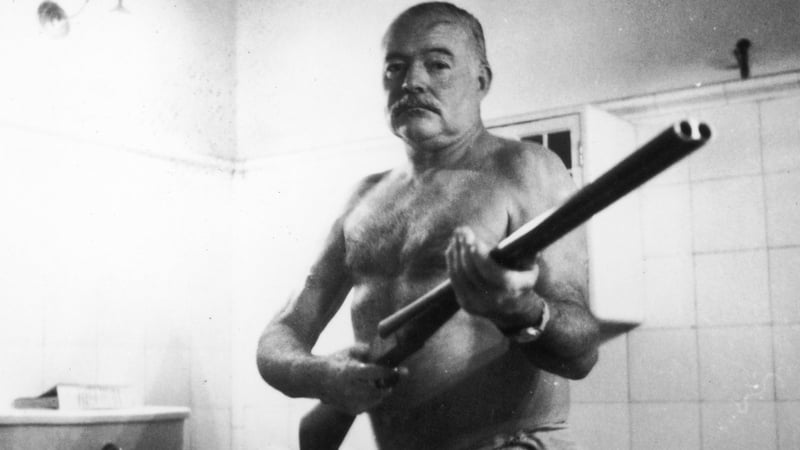 Who are you calling overlooked? Ernest Hemingway takes on his critics circa 1950s. Photo: Fotosearch/Getty Images