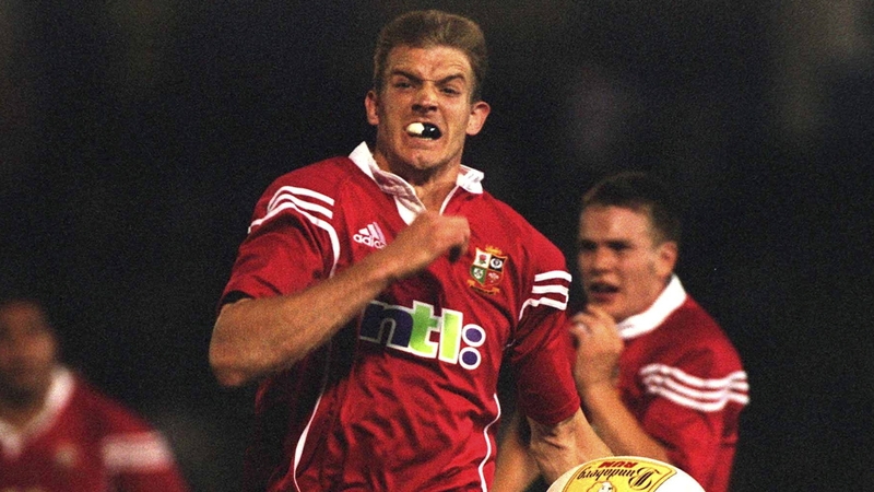 James played for the British and Irish Lions on the 2001 tour of Australia