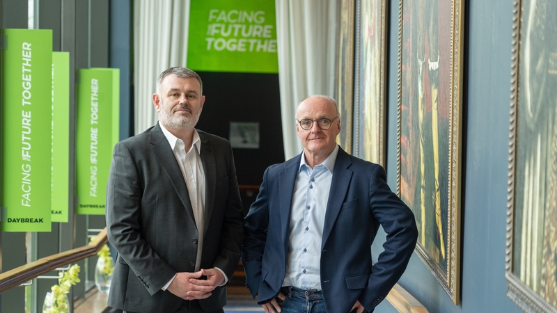 Thomas Morrison Head of Retail and Musgrave MarketPlace and Daybreak Retail Council Chair and store owner Kevin Forde