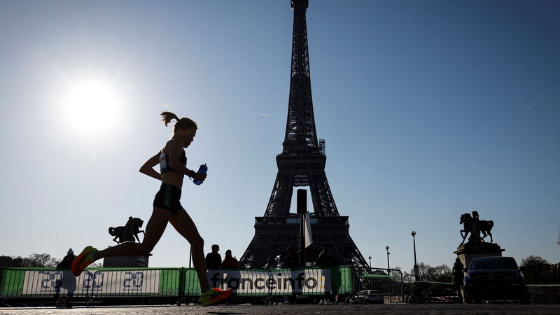 The Paris Marathon took place on Sunday