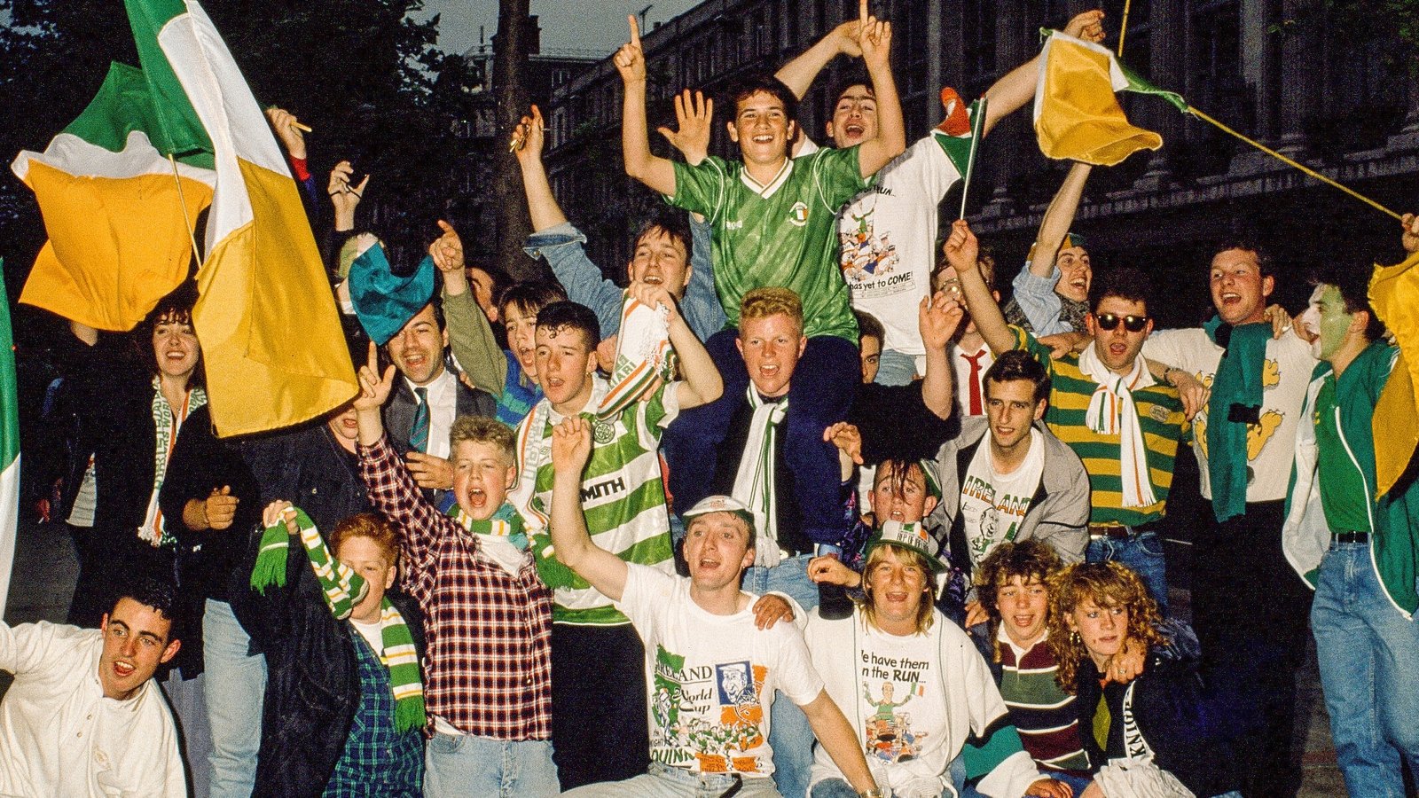 Why Irish people sing 'Ole Ole Ole' when they're happy