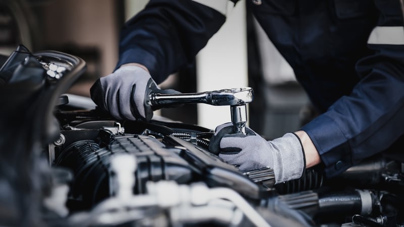 A lack of available mechanics is leading to delays for those seeking service or repair work at many garages (Stock image)