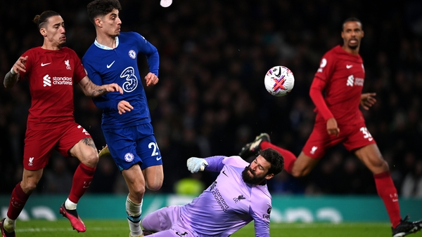 Kai Havertz's goal is disallowed as the Chelsea striker helped the ball into the net with his arm