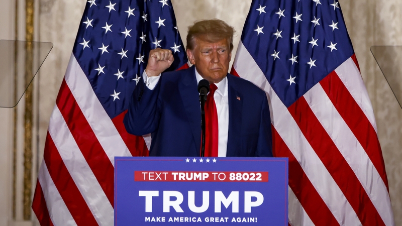 Former US president Donald Trump has pleaded not guilty to 34 felony counts of falsifying business records