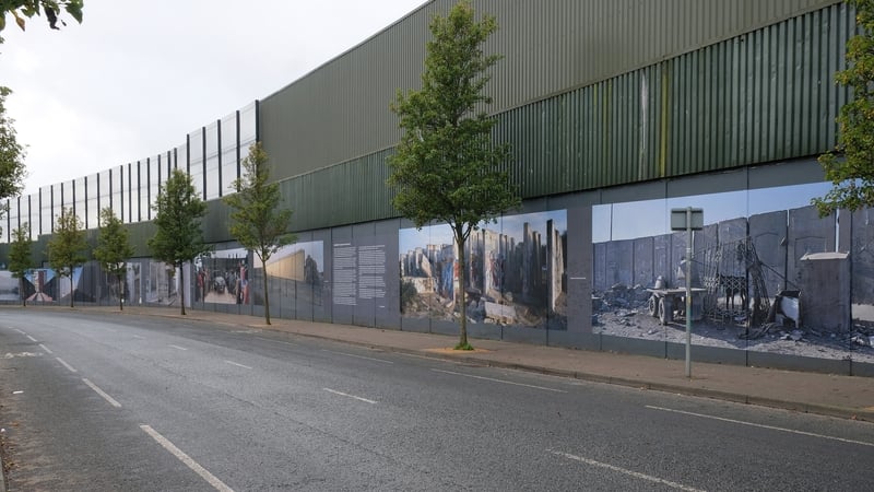 Around 60 peace walls still separate Catholic and Protestant communities in Belfast