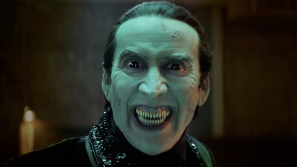 The USP of Renfield is casting Nicolas Cage as a down-at-heel/cape Dracula. A mystery, then, as to why it's basically a supporting role - and why he doesn't look taller!