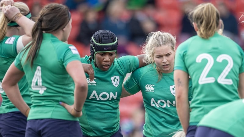 Ireland conceded nine tries in their loss to France