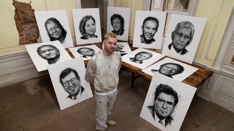 Shane Gillen's series "The Architects of Agreement" features over 30 portraits of politicians, civil rights activists, and community leaders who played a pivotal role in bringing peace to Northern Ireland.