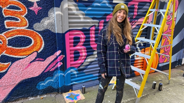 The street art scene in Belfast stands in sharp contrast to the political murals of the past.