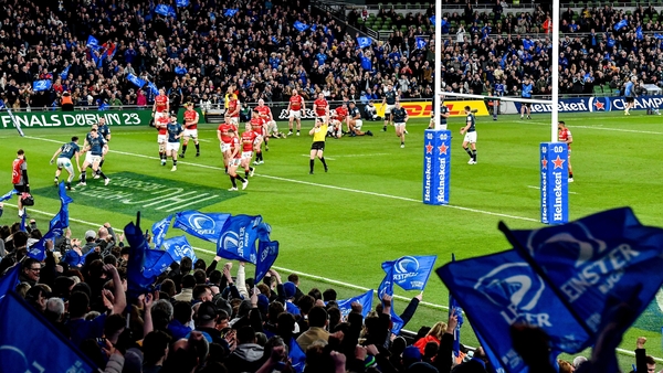 Leinster scored seven tries