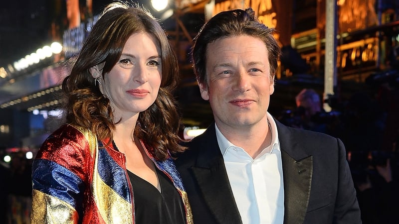 Jools and Jamie Oliver (pictured in London in March 2016) - Married in July 2000
