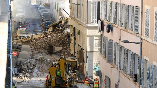 More than 100 firefighters are battling the blaze