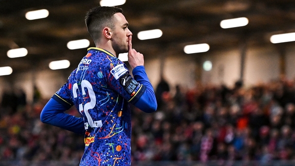 Dean Williams celebrates his winner for Bohemians