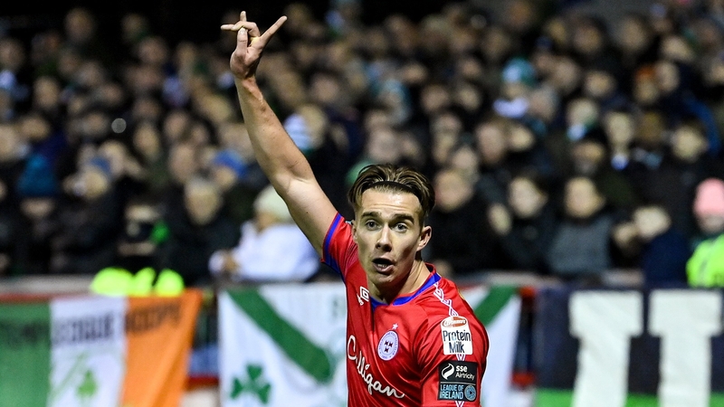 Matty Smith was on target for Shelbourne