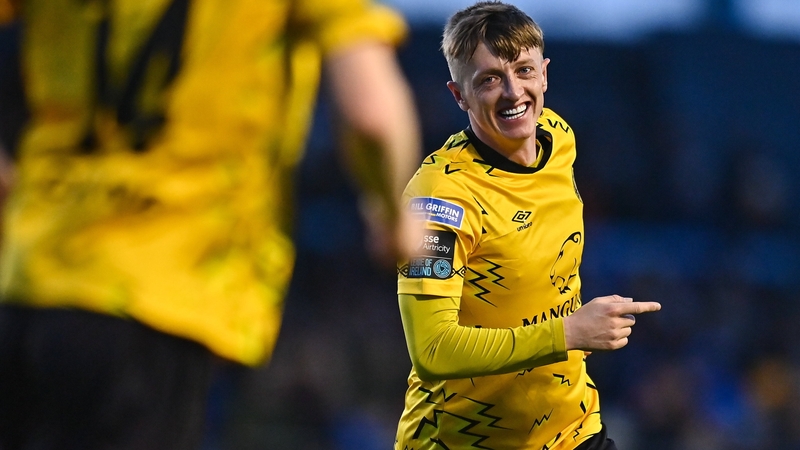 Chris Forrester bagged a brace for St Pat's