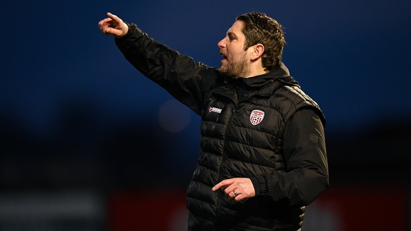 Derry City face Shamrock Rovers next week and they can cut the lead to four points with a win in UCD