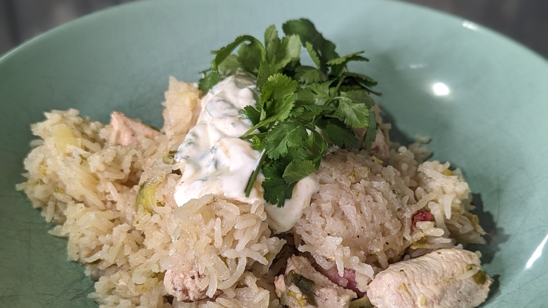 This is a very satisfying rice dish and great for a hungry gang.