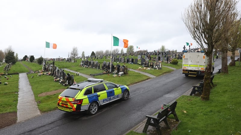 The City Cemetery was closed to visitors this morning as officers examined the scene