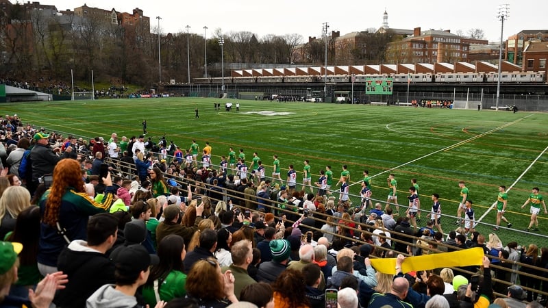 The New York fixture is the traditional opening match of the Connacht Championship