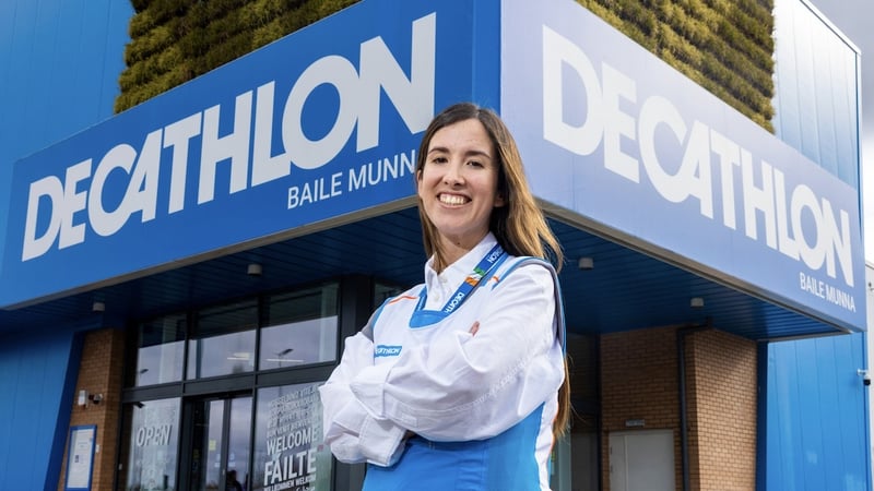 Elena Pecos, the CEO at Decathlon Ireland