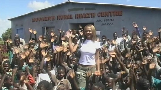 Samantha Mumba in Zambia (20030