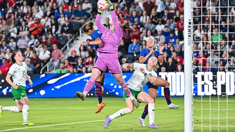 Courtney Brosnan was able to shake off Alana Cook's long-range fluke